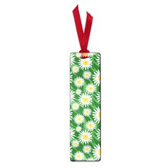 Flower Sunflower Yellow Green Leaf White Small Book Marks by Mariart