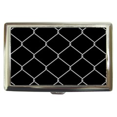 Iron Wire White Black Cigarette Money Cases by Mariart