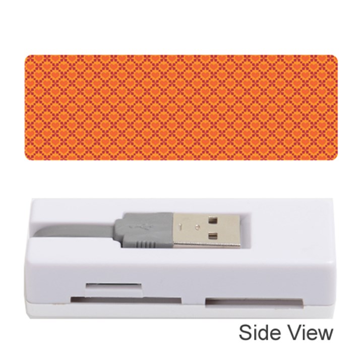 Heart Orange Love Memory Card Reader (Stick) 