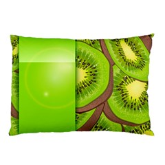 Fruit Slice Kiwi Green Pillow Case by Mariart