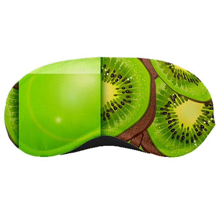 Fruit Slice Kiwi Green Sleeping Masks