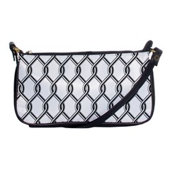 Iron Wire Black White Shoulder Clutch Bags by Mariart