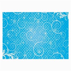 Leaf Blue Snow Circle Polka Star Large Glasses Cloth