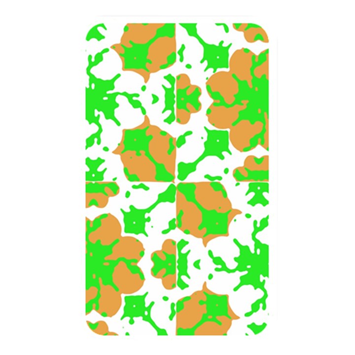 Graphic Floral Seamless Pattern Mosaic Memory Card Reader