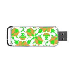 Graphic Floral Seamless Pattern Mosaic Portable Usb Flash (two Sides) by dflcprints