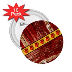 Wood And Jewels 2 25  Buttons (10 Pack) 