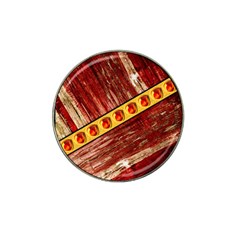 Wood And Jewels Hat Clip Ball Marker