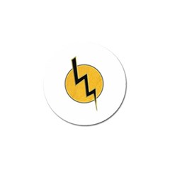 Lightning Bolt Golf Ball Marker (4 Pack) by linceazul