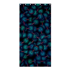 Background Abstract Textile Design Shower Curtain 36  X 72  (stall) 