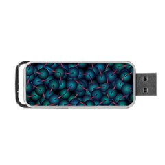 Background Abstract Textile Design Portable Usb Flash (two Sides)