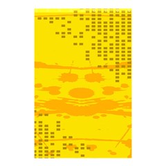 Texture Yellow Abstract Background Shower Curtain 48  X 72  (small) 