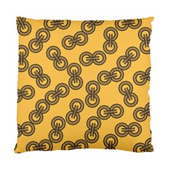 Abstract Shapes Links Design Standard Cushion Case (two Sides) by Nexatart