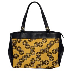 Abstract Shapes Links Design Office Handbags