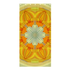 Sunshine Sunny Sun Abstract Yellow Shower Curtain 36  X 72  (stall) 