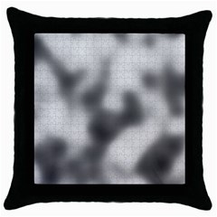 Puzzle Grey Puzzle Piece Drawing Throw Pillow Case (black) by Nexatart