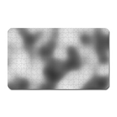 Puzzle Grey Puzzle Piece Drawing Magnet (rectangular) by Nexatart