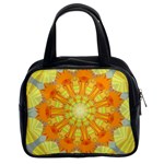 Sunshine Sunny Sun Abstract Yellow Classic Handbags (2 Sides) Front