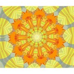 Sunshine Sunny Sun Abstract Yellow Deluxe Canvas 14  x 11  14  x 11  x 1.5  Stretched Canvas