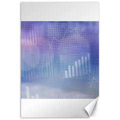 Business Background Blue Corporate Canvas 20  X 30   by Nexatart