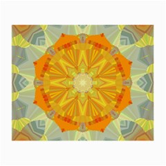 Sunshine Sunny Sun Abstract Yellow Small Glasses Cloth by Nexatart