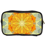 Sunshine Sunny Sun Abstract Yellow Toiletries Bags 2-Side Front