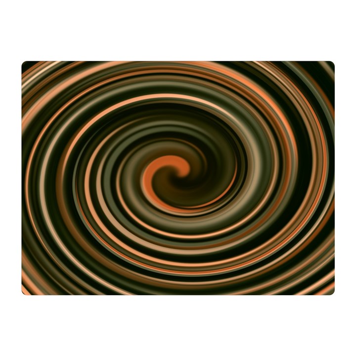 Strudel Spiral Eddy Background Double Sided Flano Blanket (Mini) 