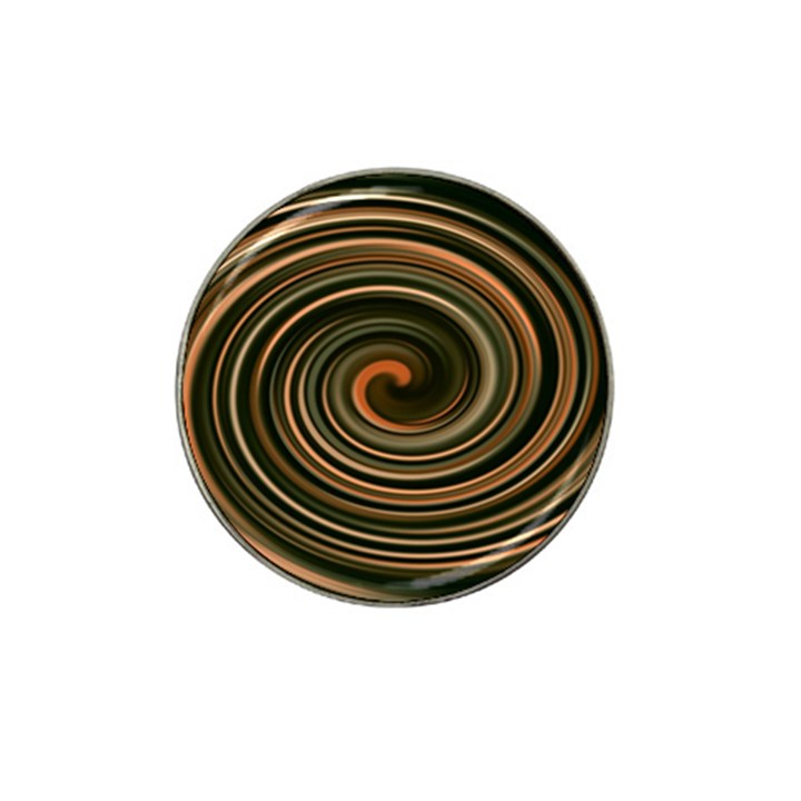 Strudel Spiral Eddy Background Hat Clip Ball Marker (4 pack)