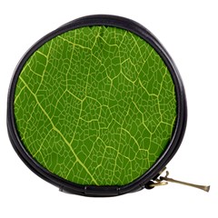 Green Leaf Line Mini Makeup Bags