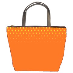 Orange Star Space Bucket Bags