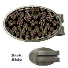 Magic Sleight Plaid Money Clips (oval) 