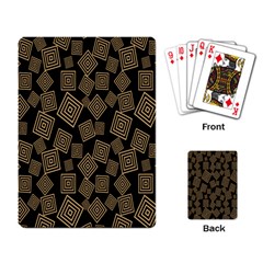 Magic Sleight Plaid Playing Card by Mariart