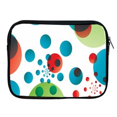 Polka Dot Circle Red Blue Green Apple Ipad 2/3/4 Zipper Cases by Mariart