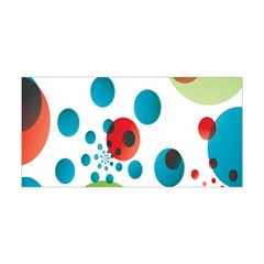 Polka Dot Circle Red Blue Green Yoga Headband by Mariart