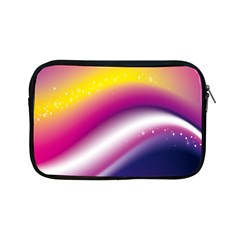 Rainbow Space Red Pink Purple Blue Yellow White Star Apple Ipad Mini Zipper Cases by Mariart