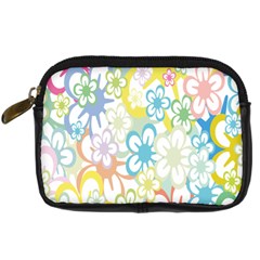 Star Flower Rainbow Sunflower Sakura Digital Camera Cases by Mariart