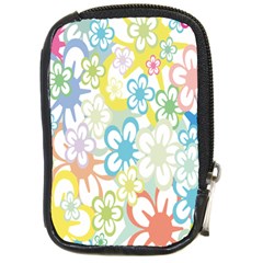 Star Flower Rainbow Sunflower Sakura Compact Camera Cases by Mariart