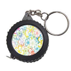 Star Flower Rainbow Sunflower Sakura Measuring Tapes by Mariart