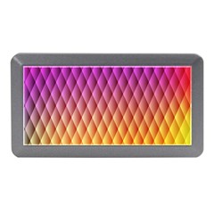 Triangle Plaid Chevron Wave Pink Purple Yellow Rainbow Memory Card Reader (Mini)