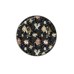 Traditional Music Drum Batik Hat Clip Ball Marker