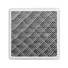 Pattern Metal Pipes Grid Memory Card Reader (square)  by Nexatart