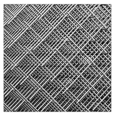 Pattern Metal Pipes Grid Large Satin Scarf (square) by Nexatart