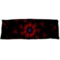 Fractal Abstract Blossom Bloom Red Body Pillow Case Dakimakura (Two Sides)