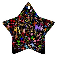 Network Integration Intertwined Ornament (star) by Nexatart