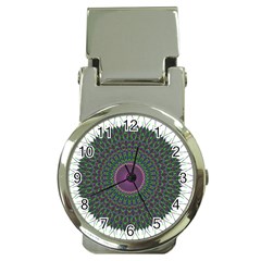 Pattern District Background Money Clip Watches by Nexatart