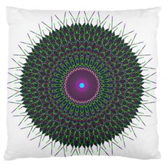 Pattern District Background Large Flano Cushion Case (two Sides)