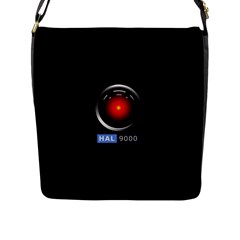 Hal 9000 Flap Messenger Bag (l) 