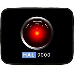 Hal 9000 Double Sided Fleece Blanket (mini) 