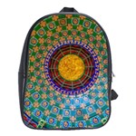 Temple Abstract Ceiling Chinese School Bags(Large)  Front