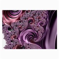 Abstract Art Fractal Art Fractal Large Glasses Cloth by Nexatart