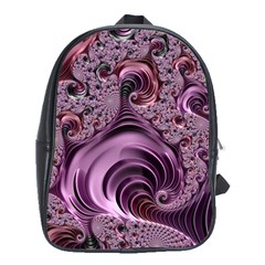 Abstract Art Fractal Art Fractal School Bags (xl)  by Nexatart